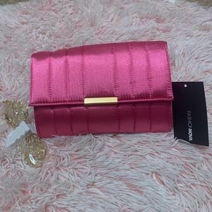 Fashion Nova Pink Crossbody Clutch Bag